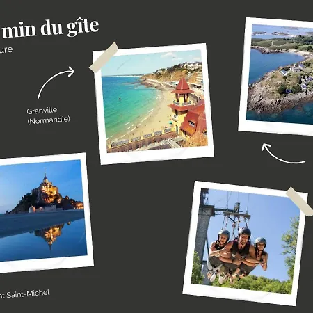 Tatil Evi La Clef Decamp Hambye'ance Nature 28pers Finlandais Billard Hambye