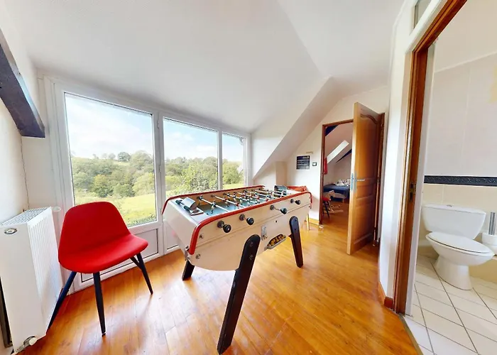 La Clef Decamp Hambye'ance Nature 28pers Finlandais Billard 別荘 Hambye