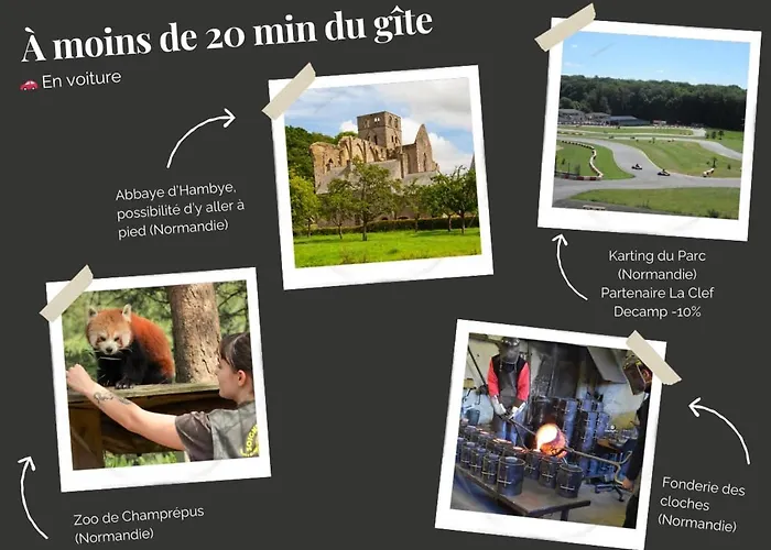 別荘 La Clef Decamp Hambye'ance Nature 28pers Finlandais Billard *