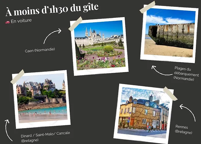 La Clef Decamp Hambye'ance Nature 28pers Finlandais Billard 別荘 Hambye